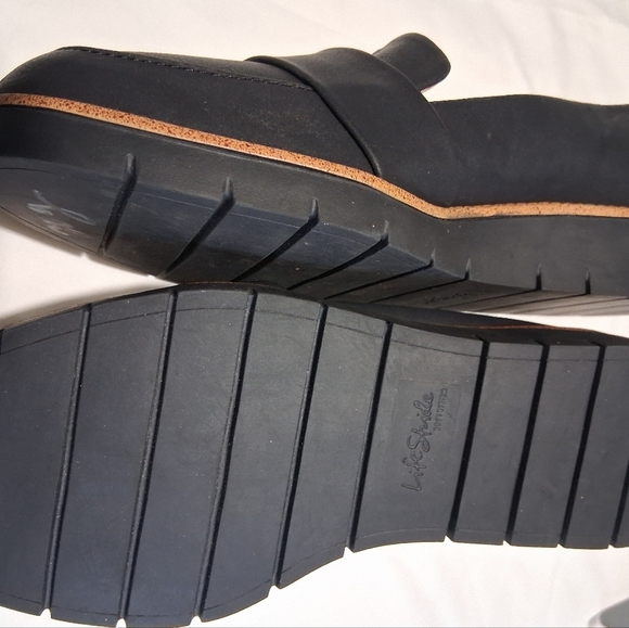 Life Stride Black Penny Loafers Modern Flats - Picture 6 of 8